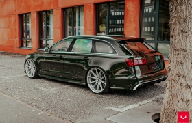 Audi RS6 на дисках Vossen HFX-2 (5-Болтов)