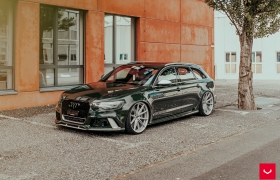 Audi RS6 на дисках Vossen HFX-2 (5-Болтов)