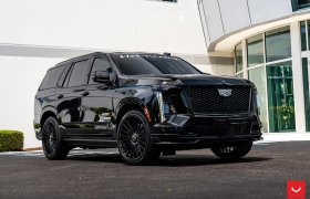 Cadillac Escalade V на дисках Vossen HF-8