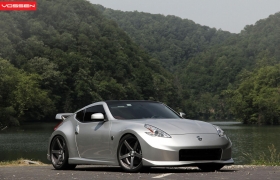 NISSAN 370Z на дисках Vossen CV3