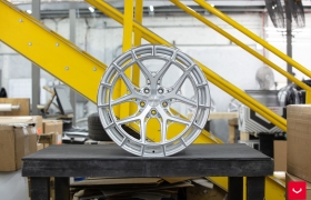 Диски Vossen HFX-1 5 болтов в цвете Silver Polished