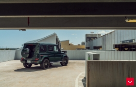 MERCEDES G63 AMG на дисках Vossen HF-8