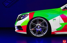 MERCEDES BENZ S класс на дисках CV7