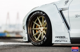 Nissan GT-R Liberty Walk | Vossen x Work Wheels | VWS-1