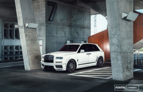 NOVITEC SPOFEC ROLLS-ROYCE CULLINAN OVERDOSE НА ДИСКАХ NOVITEC X VOSSEN SP2