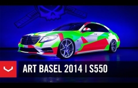 MERCEDES BENZ S класс на дисках CV7