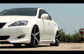 LEXUS IS на дисках Vossen CV3