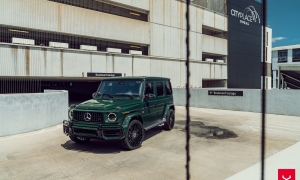 MERCEDES G63 AMG на дисках Vossen HF-8