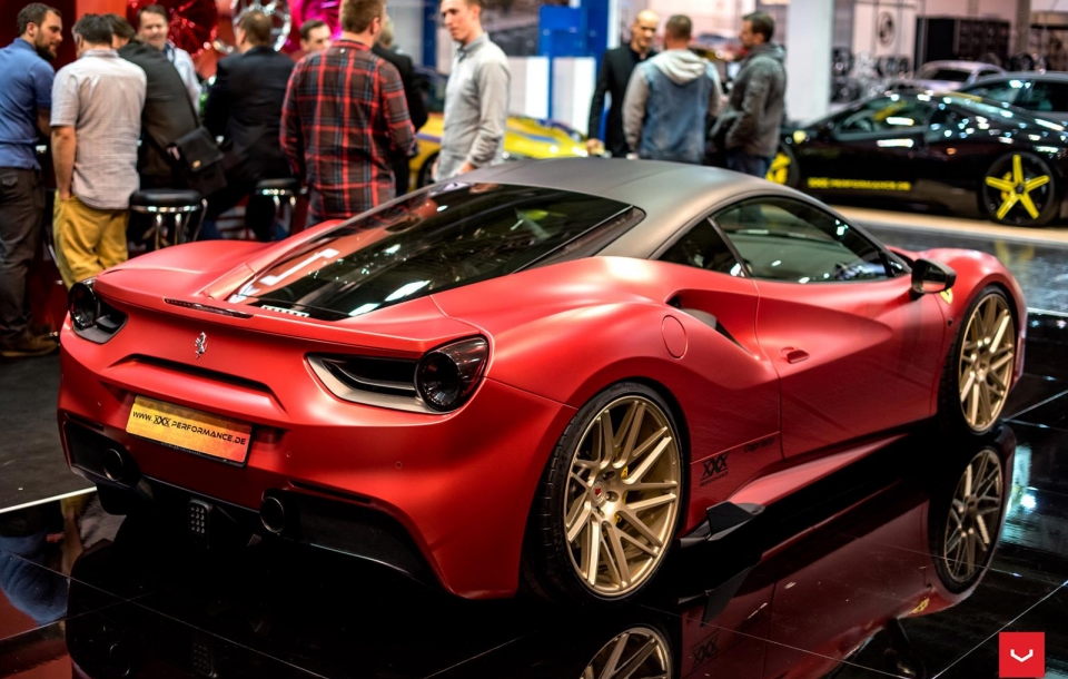 FERRARI 488 GTB ON VPS-314T WHEELS