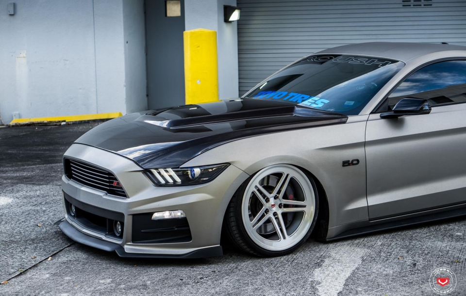 Roush Ford Mustang GT | "Rowdy Roush" | Vossen Forged LC-102