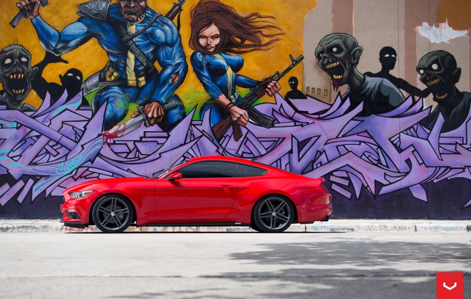 FORD MUSTANG - VOSSEN FLOW FORMED SERIES: VFS5