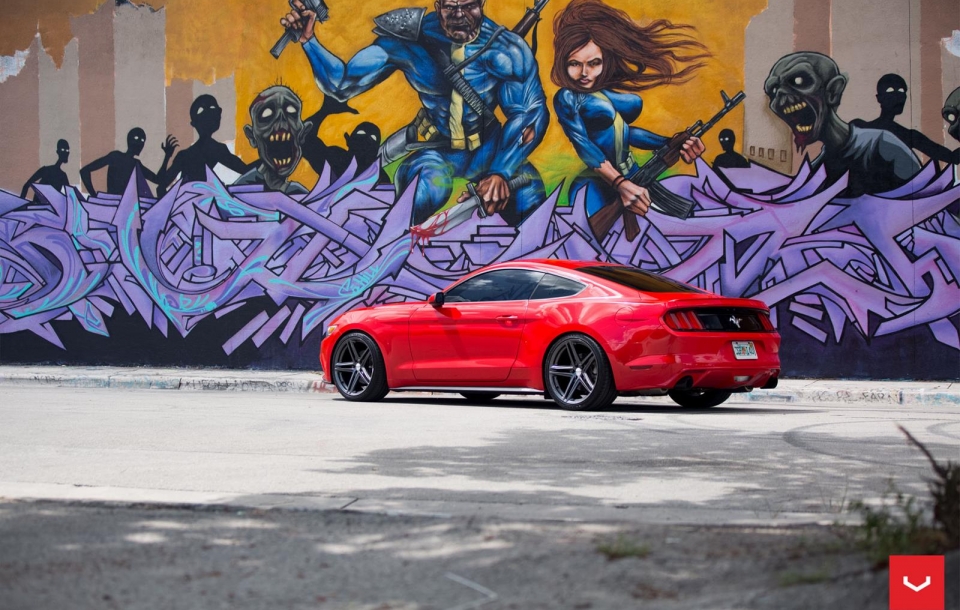 FORD MUSTANG - VOSSEN FLOW FORMED SERIES: VFS5