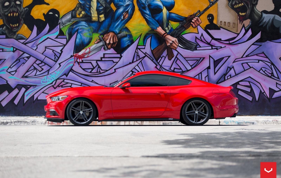 FORD MUSTANG - VOSSEN FLOW FORMED SERIES: VFS5