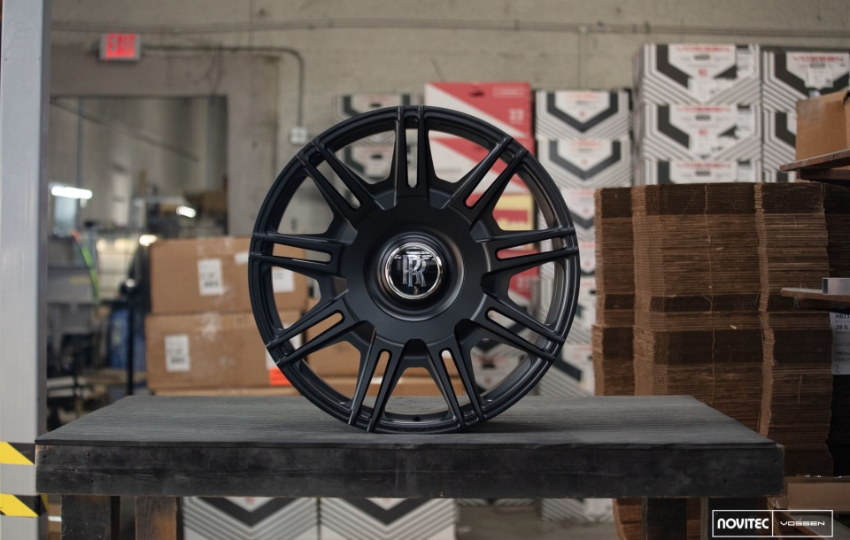 ДИСКИ NOVITEC X VOSSEN SP2 В ЦВЕТЕ SATIN BLACK