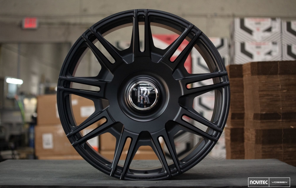 ДИСКИ NOVITEC X VOSSEN SP2 В ЦВЕТЕ SATIN BLACK
