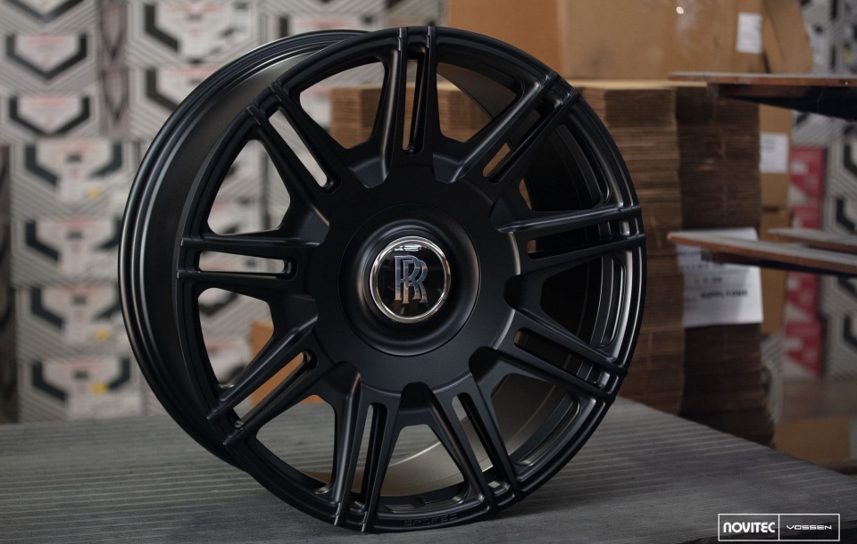 ДИСКИ NOVITEC X VOSSEN SP2 В ЦВЕТЕ SATIN BLACK