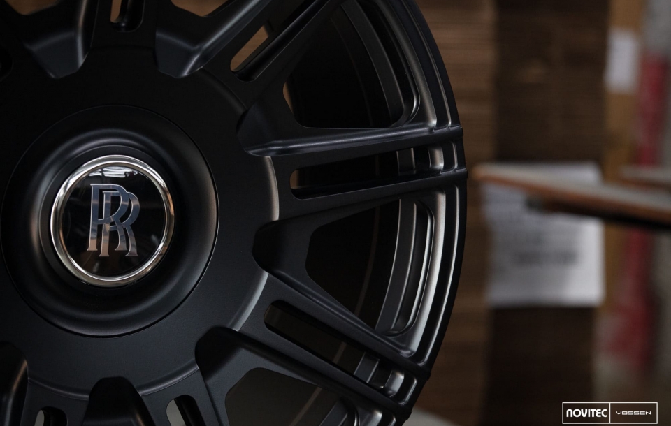 ДИСКИ NOVITEC X VOSSEN SP2 В ЦВЕТЕ SATIN BLACK