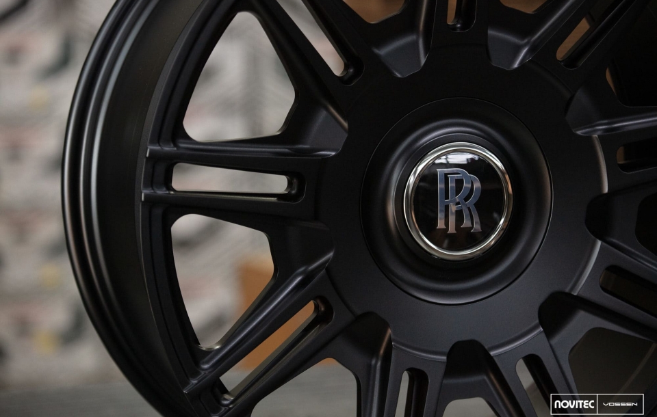 ДИСКИ NOVITEC X VOSSEN SP2 В ЦВЕТЕ SATIN BLACK