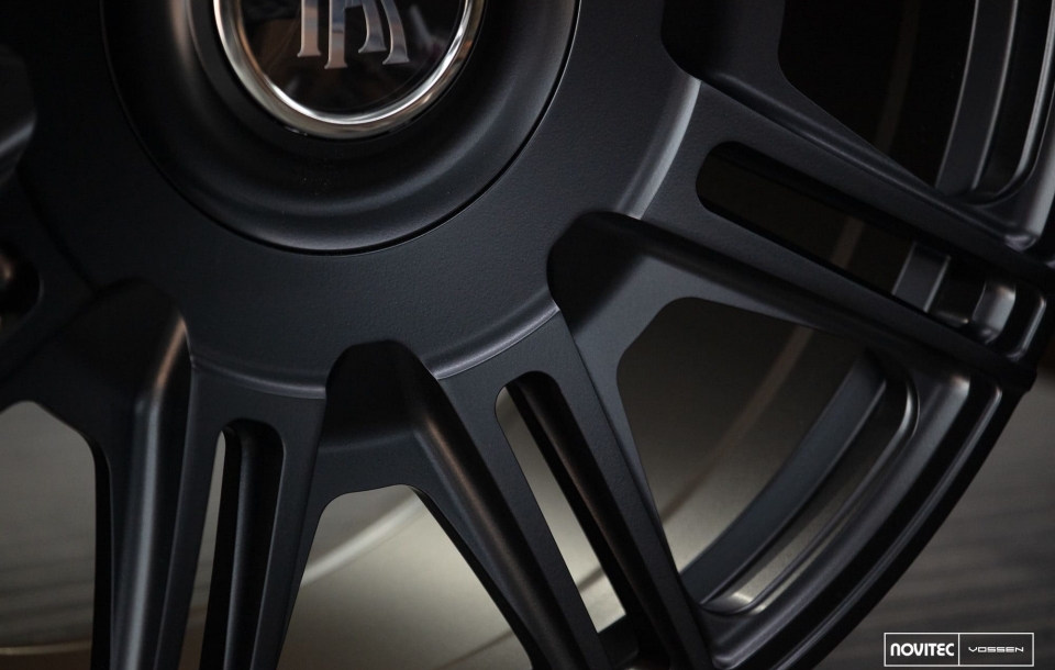 ДИСКИ NOVITEC X VOSSEN SP2 В ЦВЕТЕ SATIN BLACK