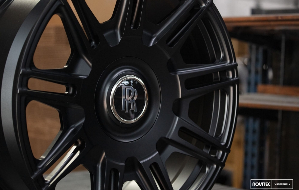 ДИСКИ NOVITEC X VOSSEN SP2 В ЦВЕТЕ SATIN BLACK