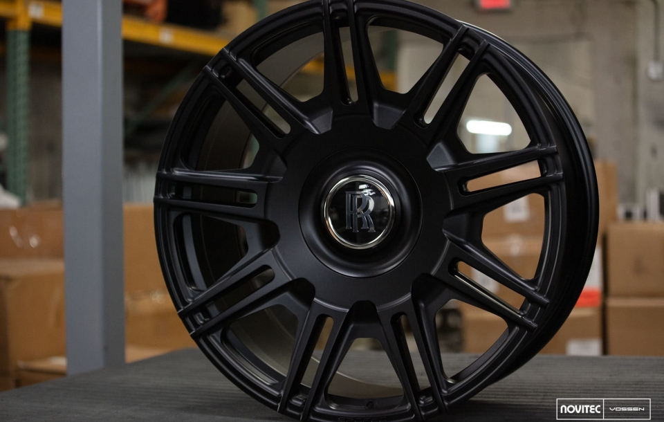 ДИСКИ NOVITEC X VOSSEN SP2 В ЦВЕТЕ SATIN BLACK