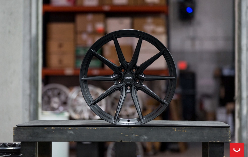 ДИСКИ VOSSEN HF-3 В ЦВЕТЕ SATIN BLACK