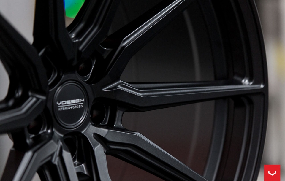ДИСКИ VOSSEN HF-3 В ЦВЕТЕ SATIN BLACK