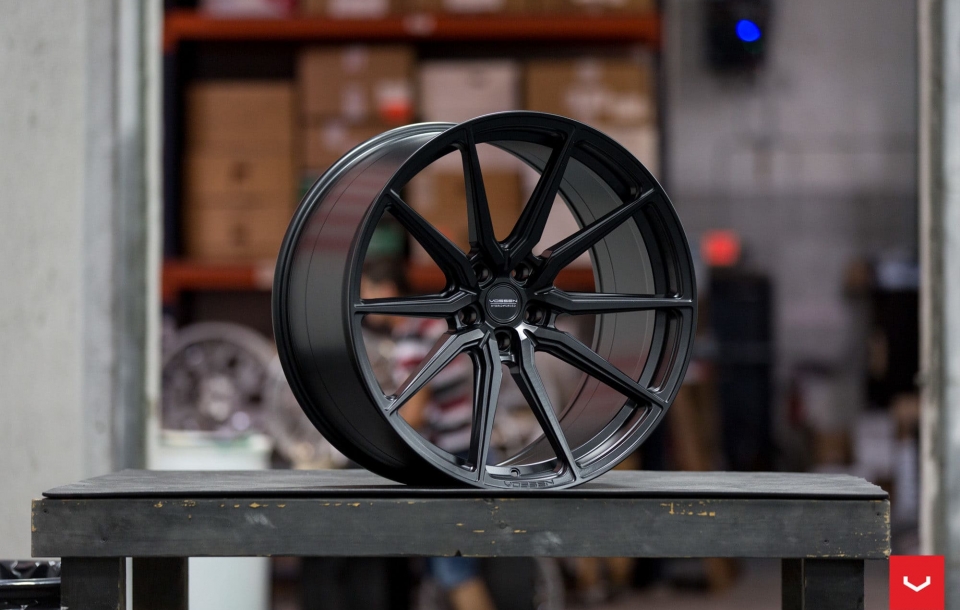 ДИСКИ VOSSEN HF-3 В ЦВЕТЕ SATIN BLACK
