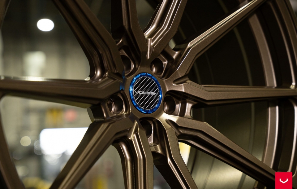 ДИСКИ VOSSEN HF-3 В ЦВЕТЕ SATIN BRONZE