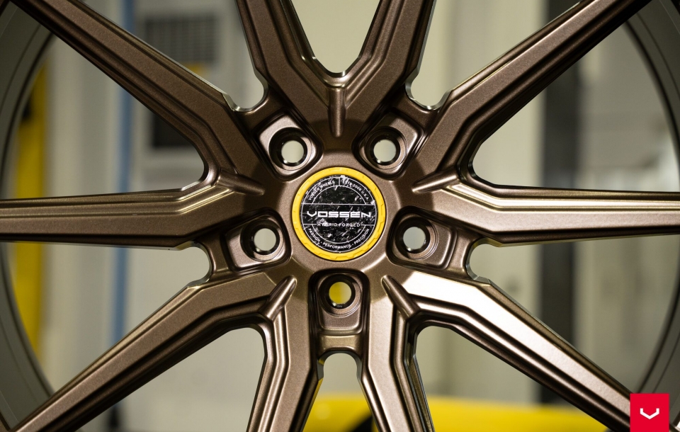 ДИСКИ VOSSEN HF-3 В ЦВЕТЕ SATIN BRONZE