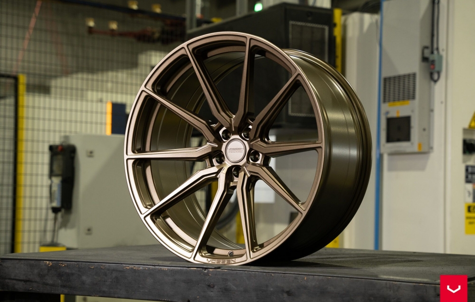 ДИСКИ VOSSEN HF-3 В ЦВЕТЕ SATIN BRONZE