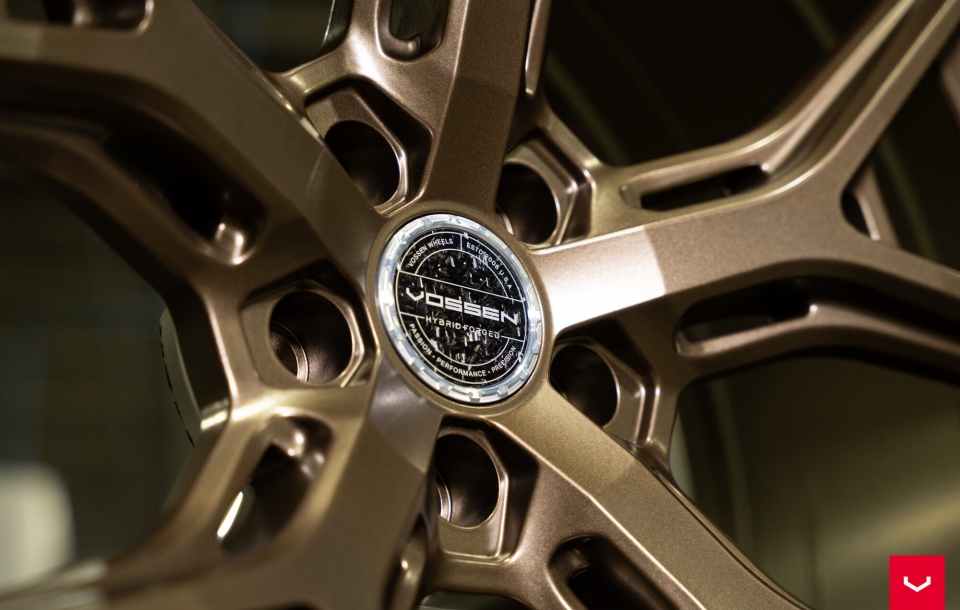 ДИСКИ VOSSEN HF-5 В ЦВЕТЕ SATIN BRONZE