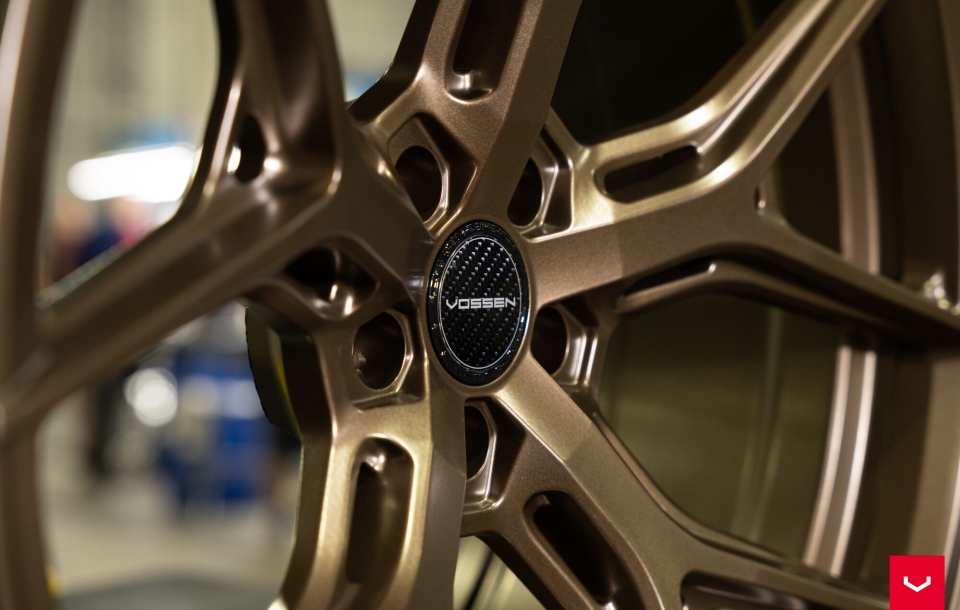 ДИСКИ VOSSEN HF-5 В ЦВЕТЕ SATIN BRONZE