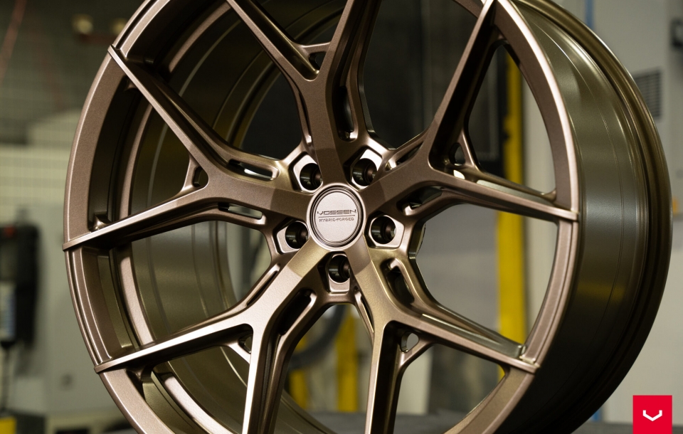 ДИСКИ VOSSEN HF-5 В ЦВЕТЕ SATIN BRONZE