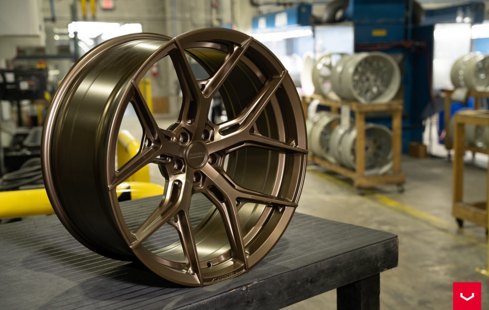 ДИСКИ VOSSEN HF-5 В ЦВЕТЕ SATIN BRONZE