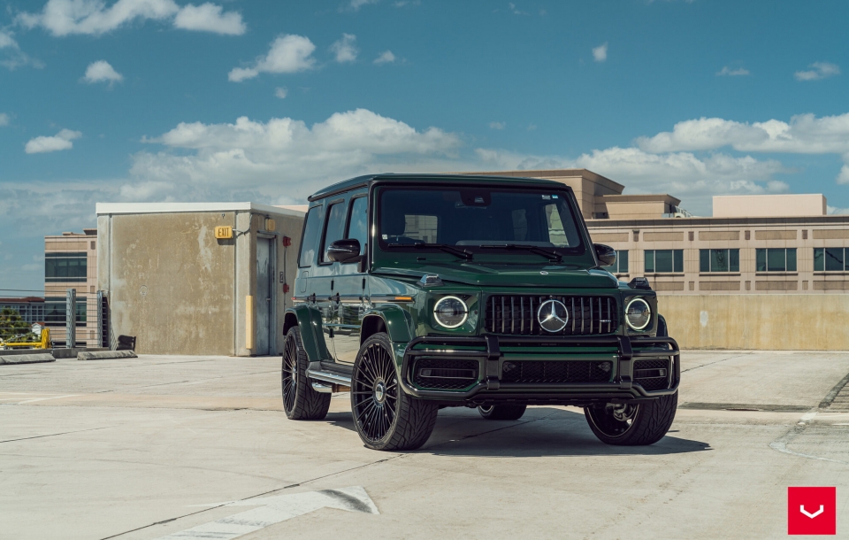 MERCEDES G63 AMG на дисках Vossen HF-8