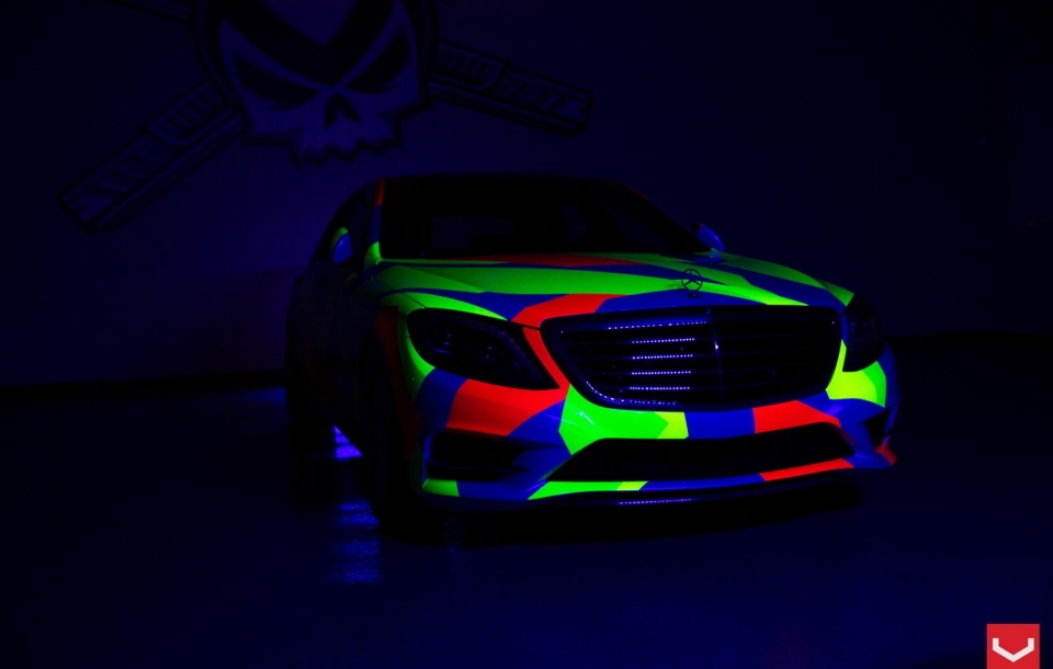 MERCEDES BENZ S класс на дисках CV7