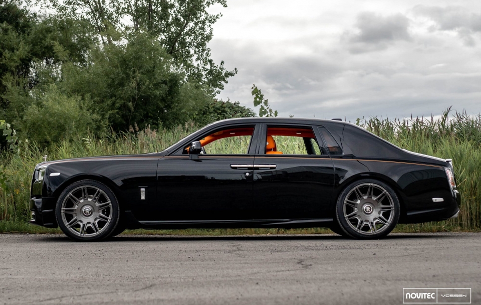 ROLLS-ROYCE PHANTOM НА ДИСКАХ NOVITEC X VOSSEN SP2