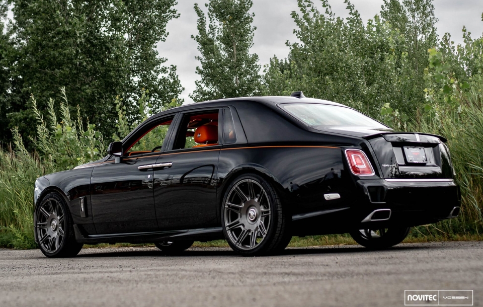 ROLLS-ROYCE PHANTOM НА ДИСКАХ NOVITEC X VOSSEN SP2