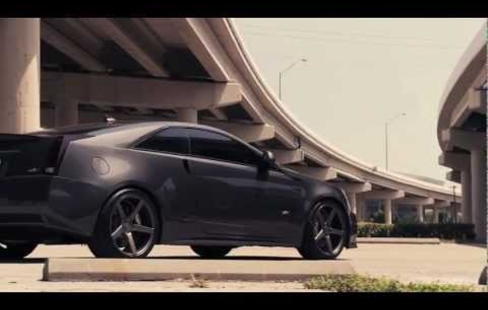 CADILLAC CTS на дисках Vossen CV3