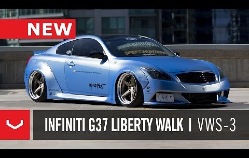 INFINITI G37 - VOSSEN X WORK SERIES: VWS-3