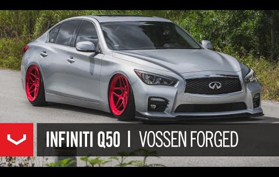 INFINITI Q50 НА КОВАНЫХ ДИСКАХ VOSSEN LC-104